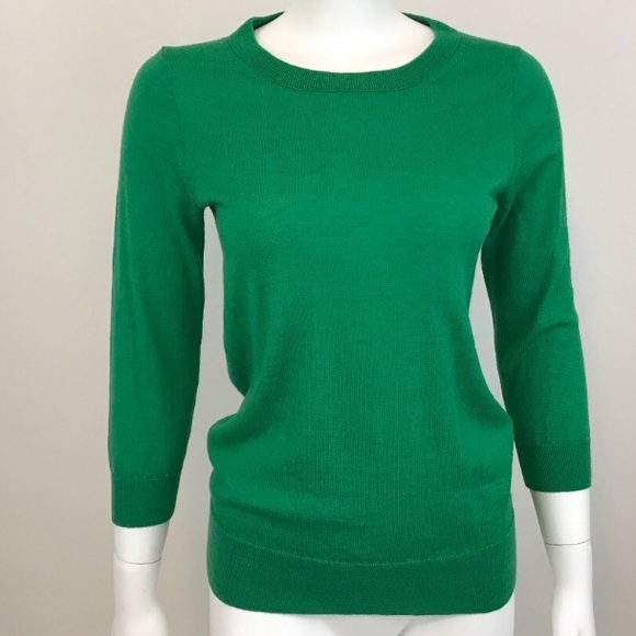 J. Crew Factory Sweaters - J Crew Factory a Green Lightweight Sweater